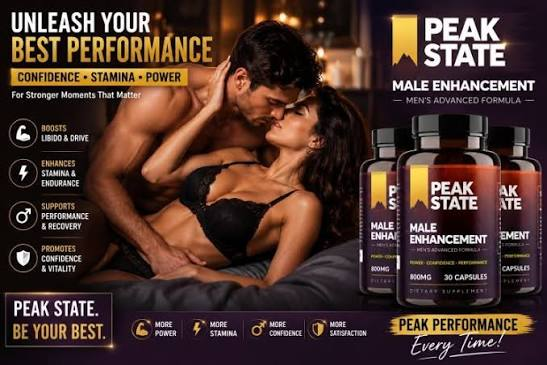 PeakState Australia male enhancement supplement bottles